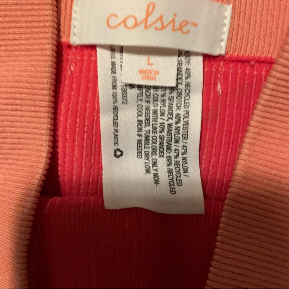 Colsie •  Pink Ribbed Shorts - Picture 3 of 7